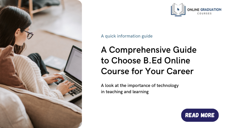 B ed online course