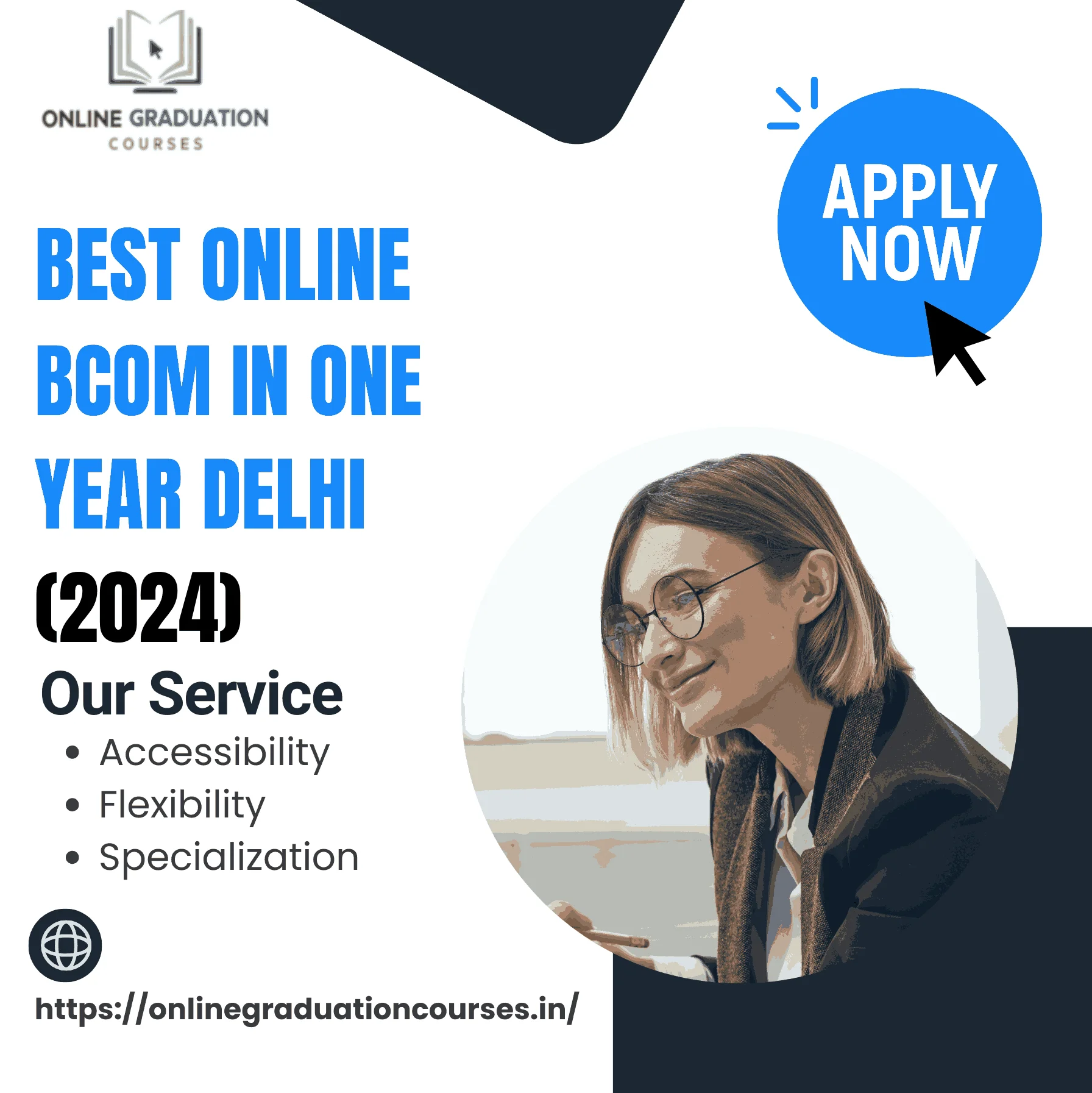 Online Bcom Degree in Delhi 2024 | BCom in one year