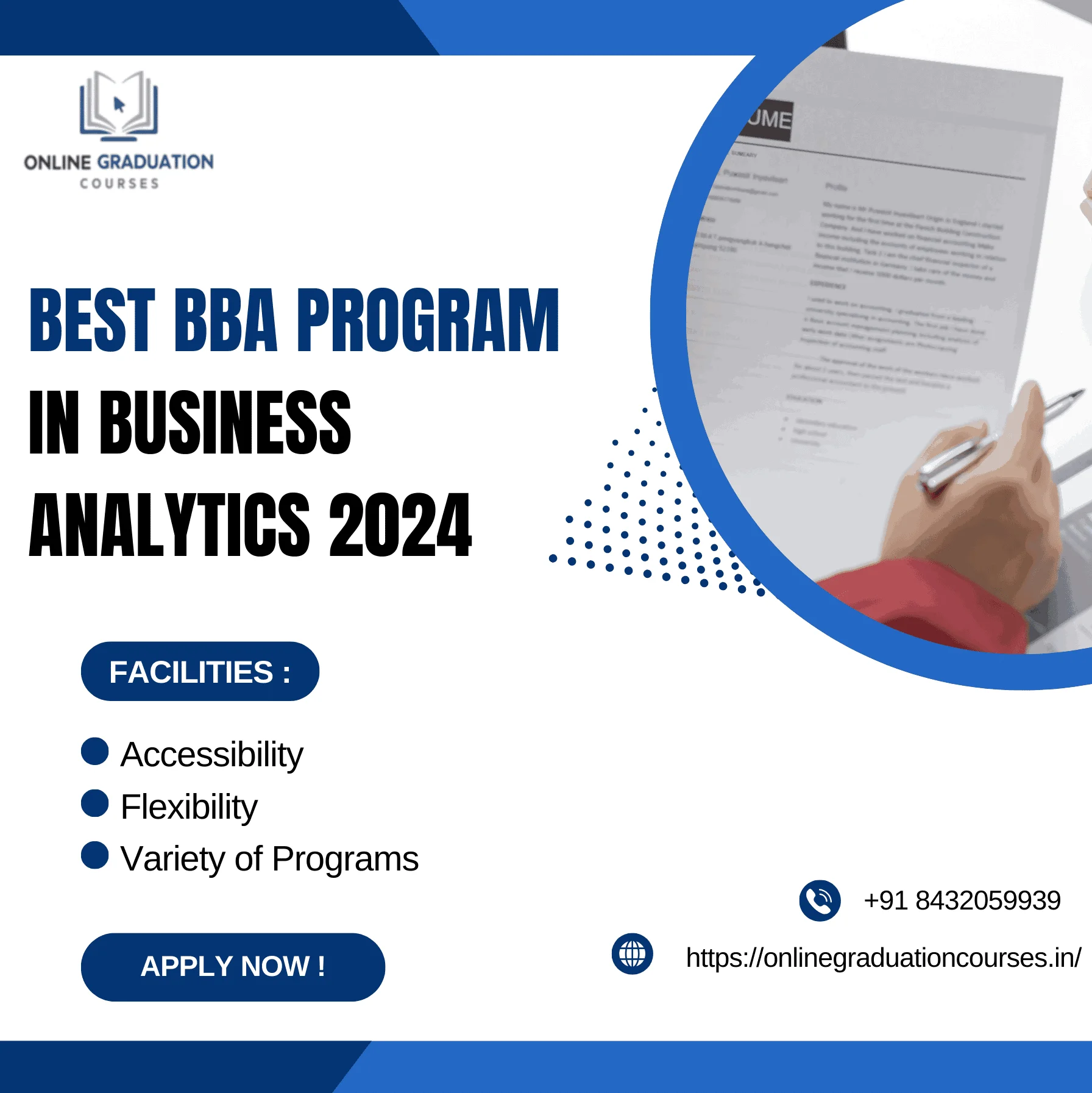 Online BBA in Business Analytics | BBA Distance Education - 2026