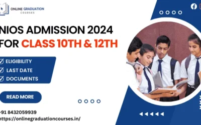 NIOS Admission 2024 for Class 10th & 12th: Eligibility, Last date, Documents