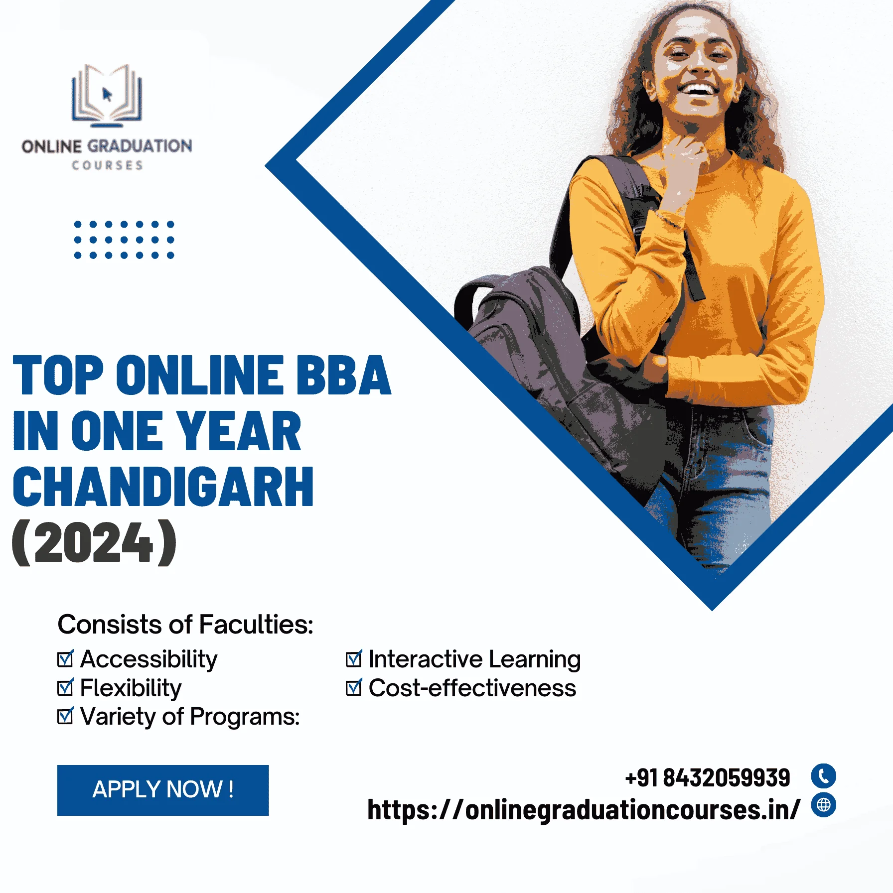 BBA in One year Chandigarh | BBA Distance Education 2026