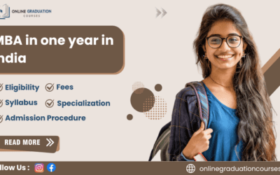 MBA in One year in India: Eligibility, Fees, Syllabus