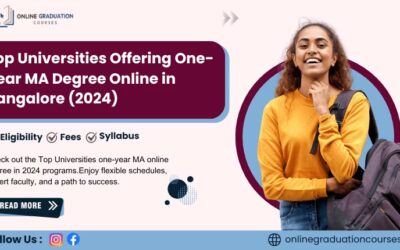 One-Year Online MA Degree in Bangalore 2024: Top Colleges