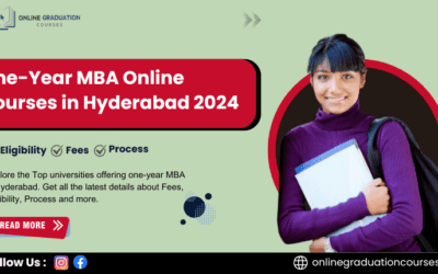 One-Year MBA Online Courses in Hyderabad 2024: Eligibility for Online One-Year MBA Programs