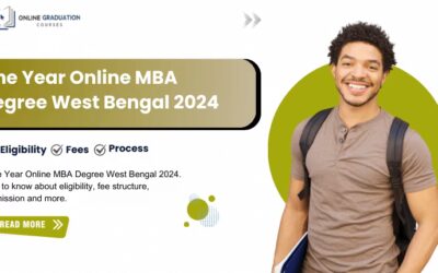 One Year Online MBA Degree West Bengal 2024