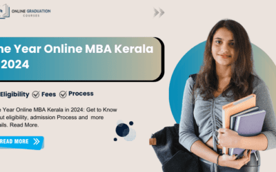 One Year Online MBA Kerala in 2024: Eligibility, Admission