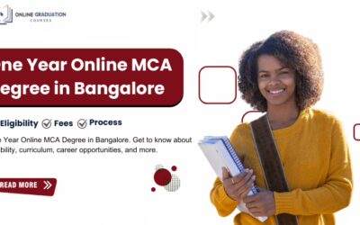 One Year Online MCA Degree in Bangalore