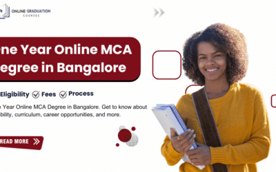 One Year Online MCA Degree in Bangalore