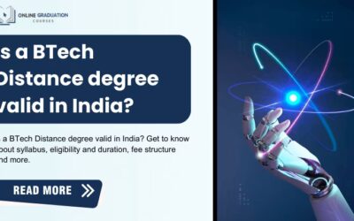 Is a BTech Distance degree valid in India?