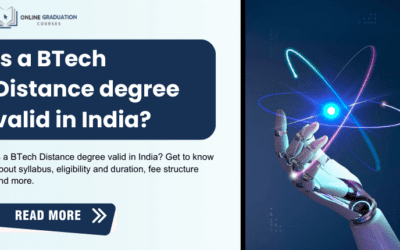 Is a BTech Distance degree valid in India?