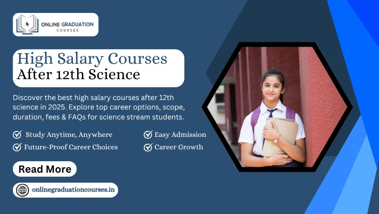 High Salary Courses After 12th Science