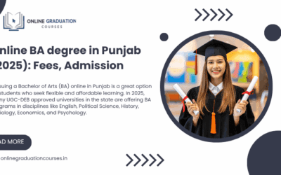 Online BA degree in Punjab (2025): Fees, Admission