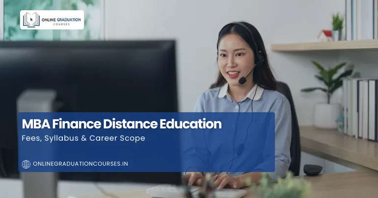 MBA Finance Distance Education