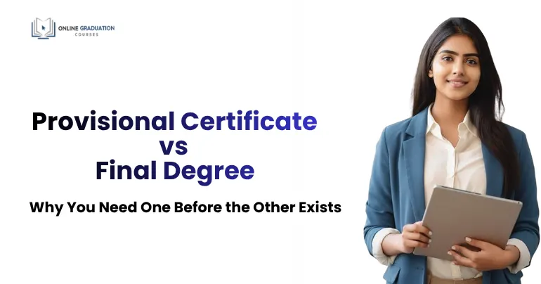 Provisional Certificate vs Final Degree: Why You Need One Before the Other Exists
